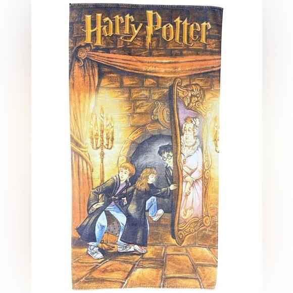 Vintage 2000 Harry Potter Portrait Of The Fat Lady Towel - Picture 1 of 6